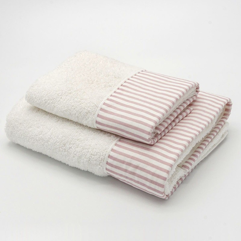 Giava - Bath Towel set 1+1 of Biancoperla