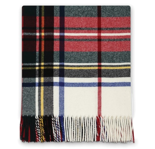 Tartan - plaid in morbido e soffice pile Corredo Italiano 130x160 cm