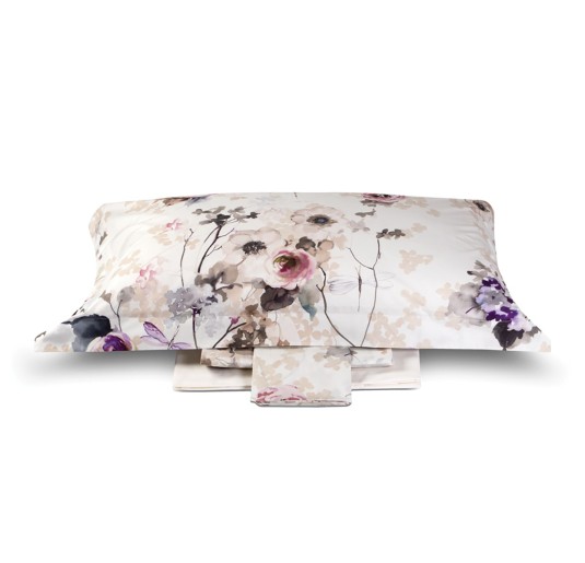 Patchouli - double queen size bed sheets percale cotton 2