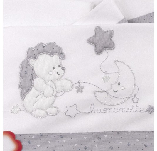Cot sheet set Fatina art. 042234GR 2