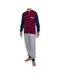 Pigiama in caldo cotone interlock by Bip Bip 7006BDX