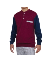 Pigiama in caldo cotone interlock by Bip Bip 7006BDX