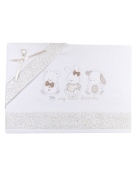 Set lenzuola in flanella per lettino Mio Piccolo FLL877TT