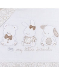 Set lenzuola in flanella per lettino Mio Piccolo FLL877TT