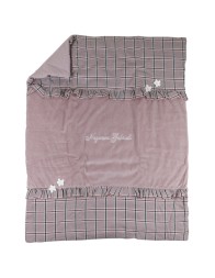 Blanket chenille for cradle pram Nazareno Gabrielli NG2235402CP