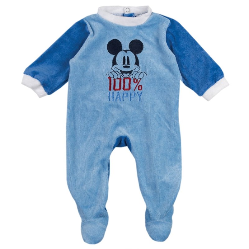 Mickey - Baby onesie chenille Disney art. WQ900038BLT