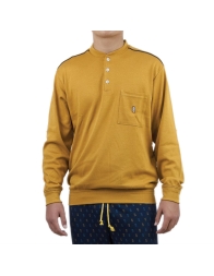 Pigiama in caldo cotone interlock by Ambizione 6724SNP