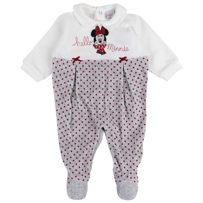 Minnie Baby onesie chenille Disney WQ3046GR