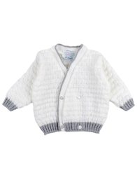 Crossed jacket for wool blend La Rocca R635GR