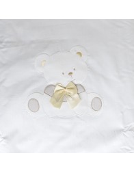 Duvet cover + cot bumper + cot bed sheets Baby Bear