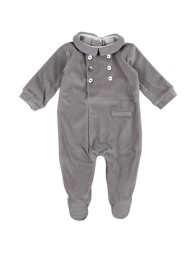 Coordinato bauletto Corredino Neonato ciniglia Coccode' C56007GR