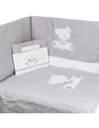 Duvet cover + cot bumper + cot bed sheets Baby Bear 6005T