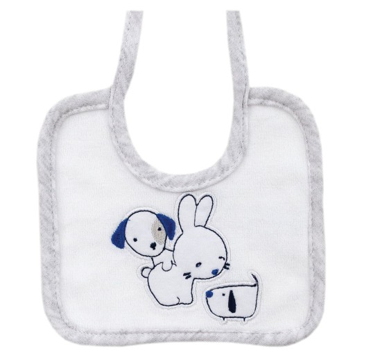 Bib in chenille art. AD9719A 2