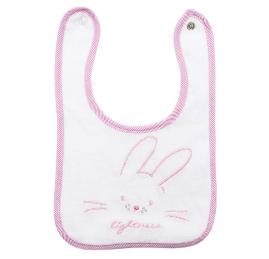 Bavetta ricamata Ellepi con chiusura strappo 2