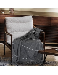 Tartan plaid merinos wool Coccoy 130x180 cm