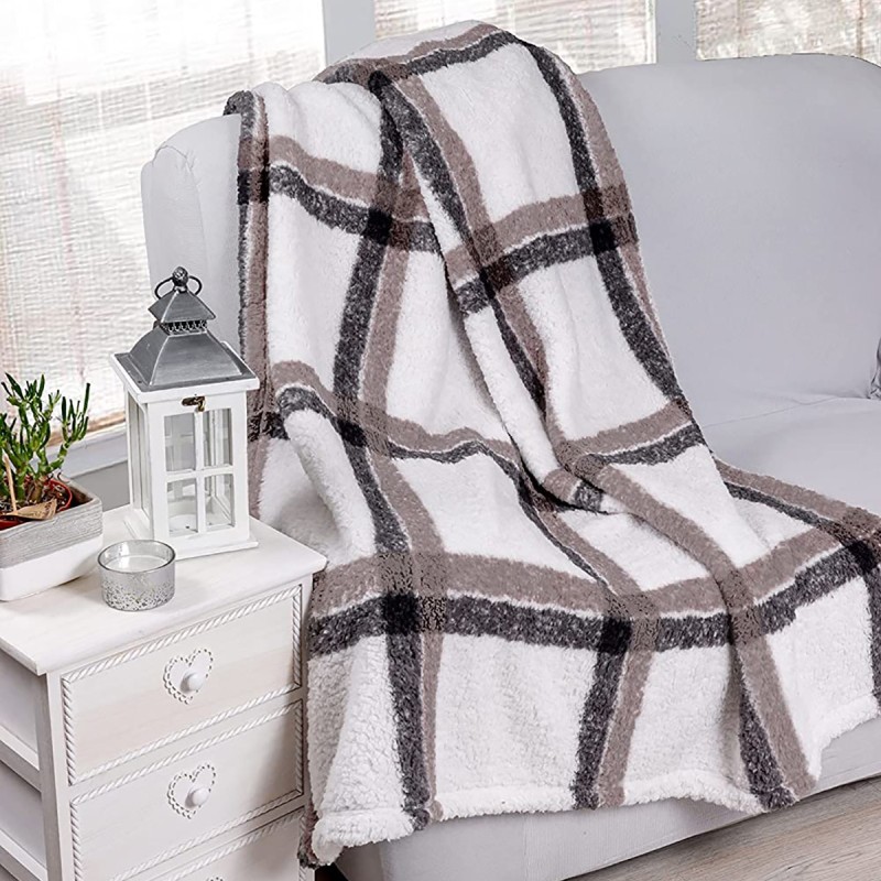 Zurigo - blanket fleece sherpa 210x240 cm