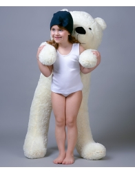 Canottiera in caldo cotone bambina  Bimbissimi VL311B