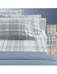 Clori - flannel double size bed sheet set