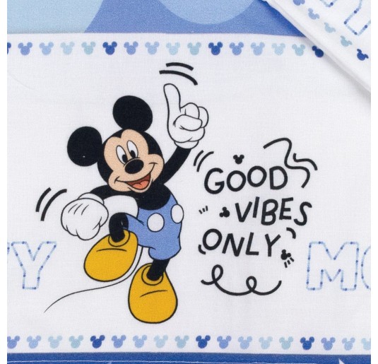 Topolino - Set lenzuola culletta e carrozzina Disney EC0229AZ 2