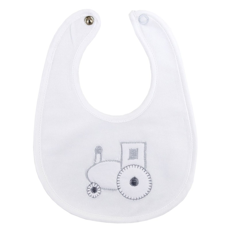 Bib chenille cotton clip closure CI1452RR