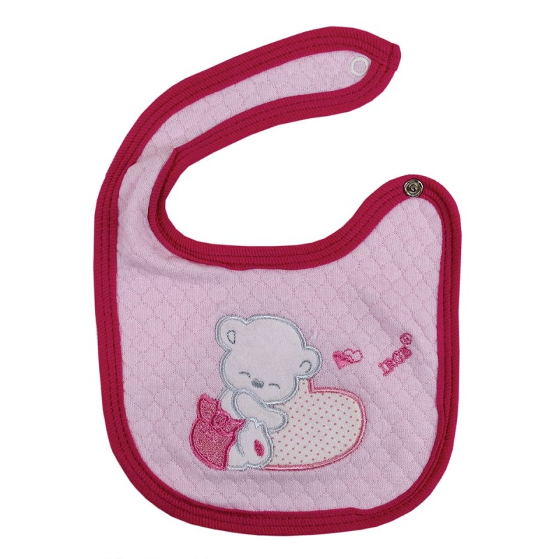 Bib in pure cotton Teneri Bebe art. TB2613