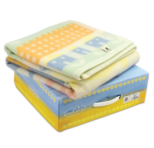 Titti - blanket for Cot pure New Zealand Virgin Wool 2