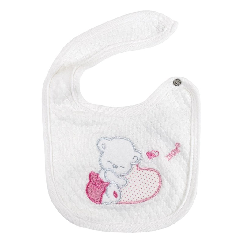 Bib in pure cotton Teneri Bebe art. TB2613