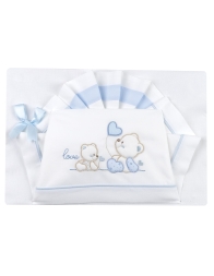 Set lenzuola per culla lettino by Corredo Italiano CI04259AZ