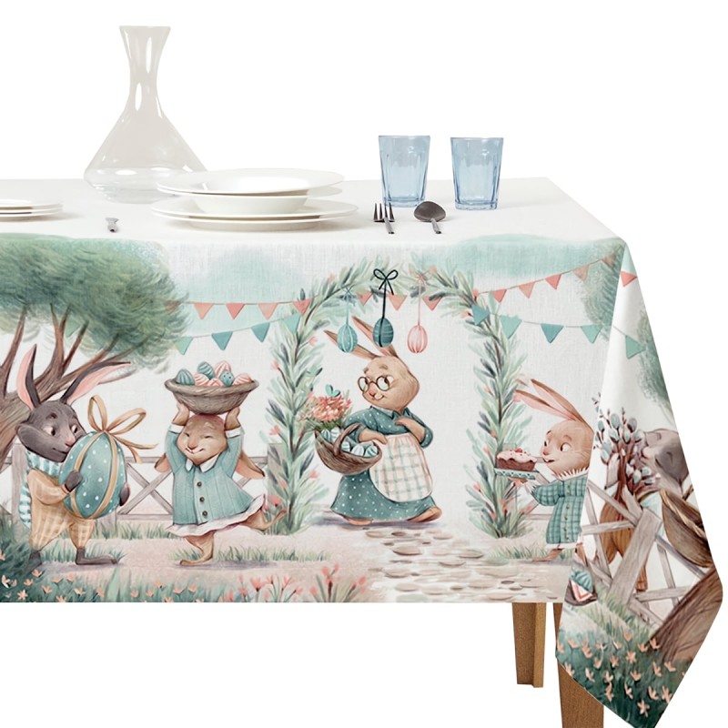 Dolce Pasqua - tovaglia tavola in puro cotone
