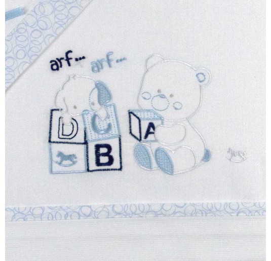 Set lenzuola culletta e carrozzina Mio Piccolo LC872AZ 2