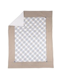 Cotton cradle blanket by Le Chicche CO2920