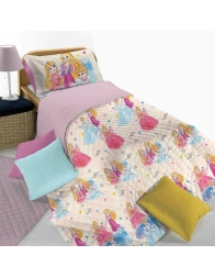 Princess - single bed quilted bedspread Disney 051099