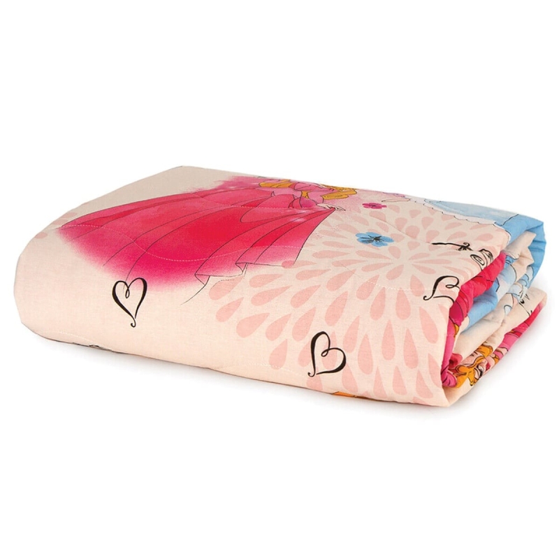 Princess - single bed quilted...