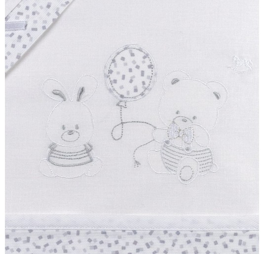 Little Bears - Cradle sheet set Mio Piccolo LC895BB 2