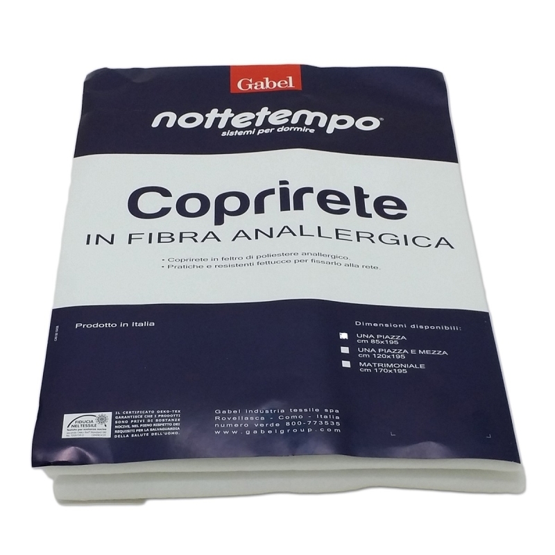 Coprirete in feltro con fettucce Gabel