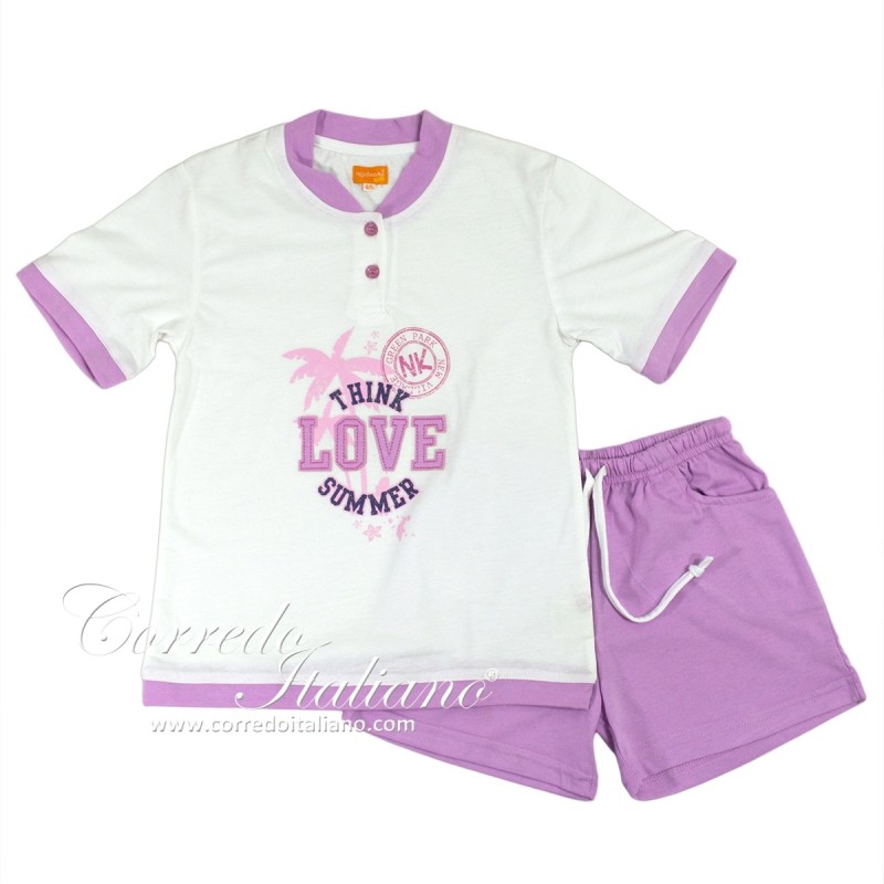 Girl Short pajamas FE1128