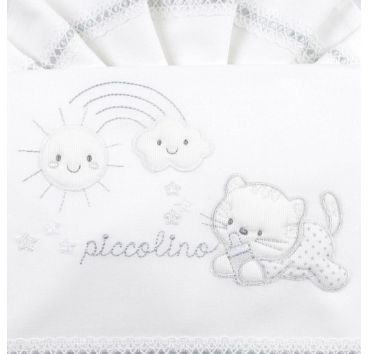 Set lenzuola per culla e carrozzina Fatina 03261BB 2