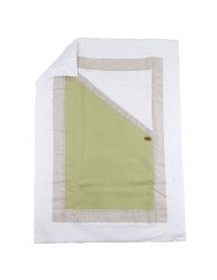 Coordinato 6 pezzi corredino neonato misto lino Teneri & Belli T153