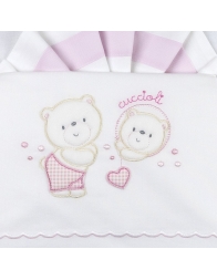 Set lenzuola per culla lettino La Fatina 04271BR