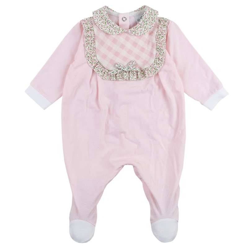 Newborn girl onesie cotton by Le Chicche TU2740