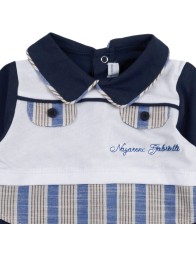 Nazareno Gabrielli cotton romper NG3611407BL