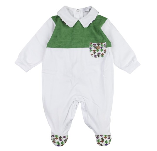 Cactus - Set bauletto 5 pezzi corredino neonato 2