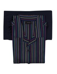 Pigiama aperto avanti Perofil cotone popeline VPRT92573MCL