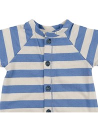 Pagliaccetto a righe in cotone jersey Coccode' C57150