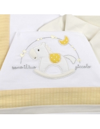 Set lenzuola per lettino baby Bruco Bruco EL1869GG