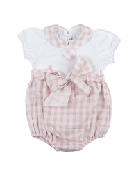 Teneri & Belli newborn girl cotton baby romper TP154