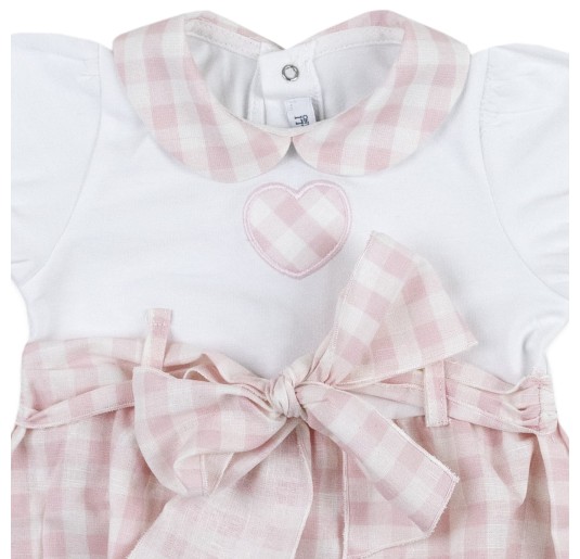 Teneri & Belli newborn girl cotton baby romper TP154 2