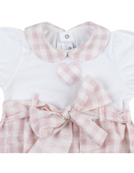 Teneri & Belli newborn girl cotton baby romper TP154