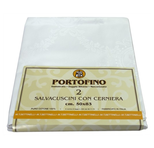 Portofino - 2-pack Internal pillowcases damask 2