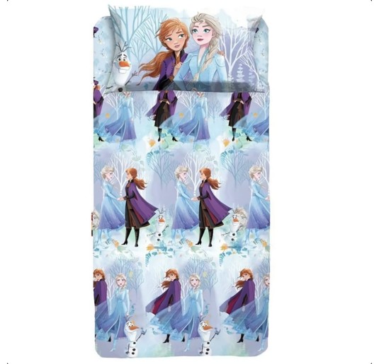 Frozen - set lenzuola 1 posto Disney 051020 2